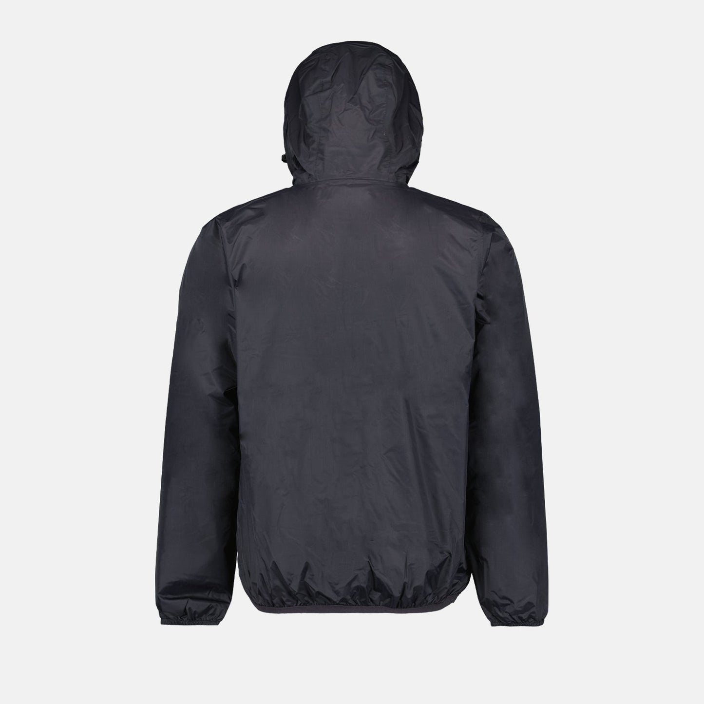 K-Way windbreaker, luxury windbreaker, unisex jacket, high-end outerwear, black windbreaker