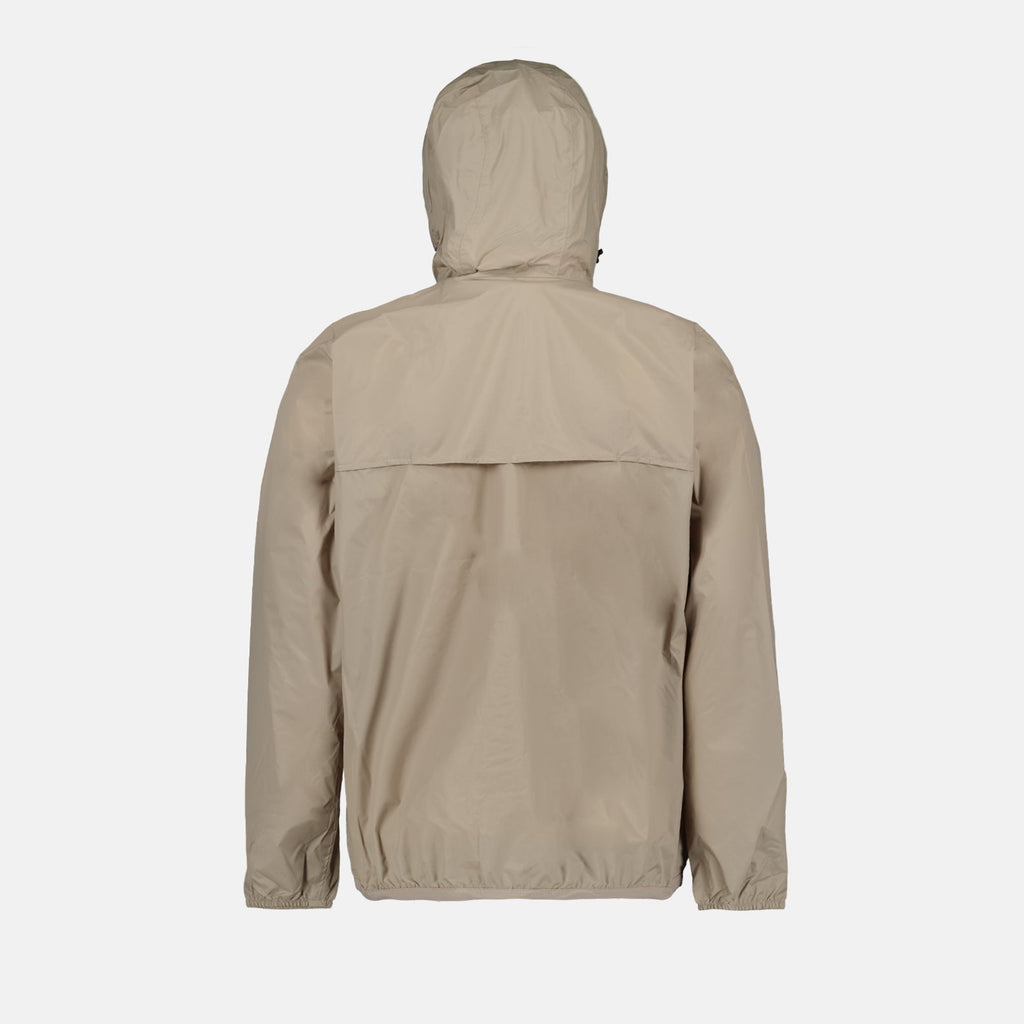 K-Way, windbreaker, beige jacket, unisex fashion, luxury outerwear