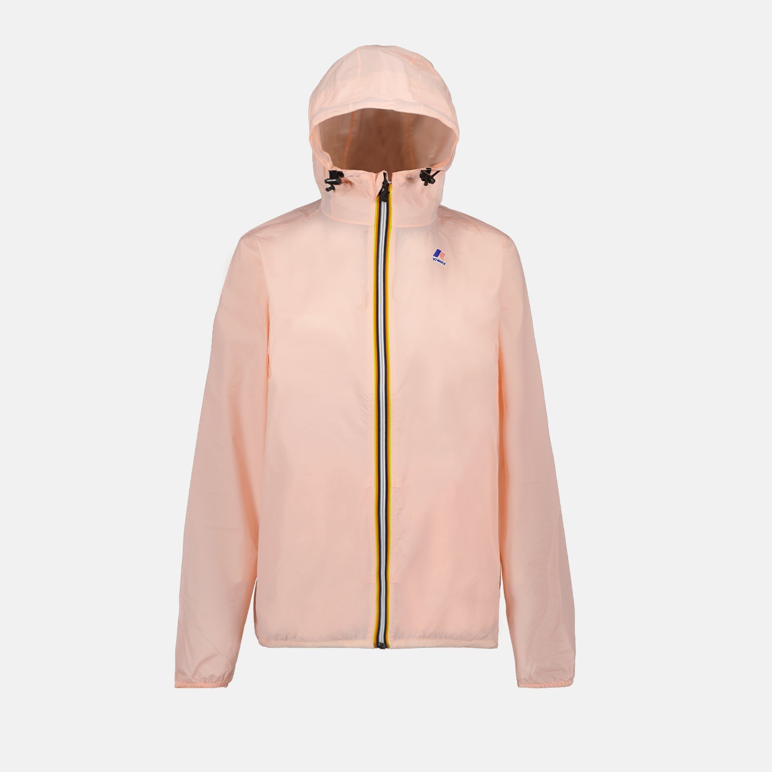 Le Vrai 3.0, K-Way, Unisex Windbreaker, Luxury Outerwear, Pink Windbreaker