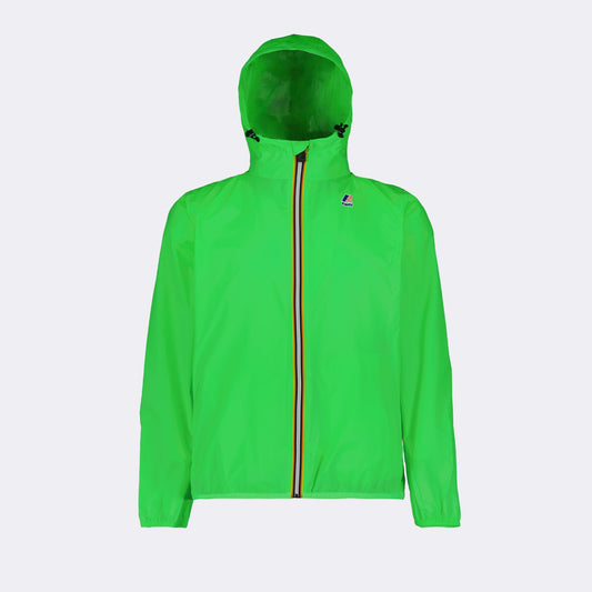 windbreaker, luxury outerwear, green windbreaker, unisex fashion, high-end windbreaker