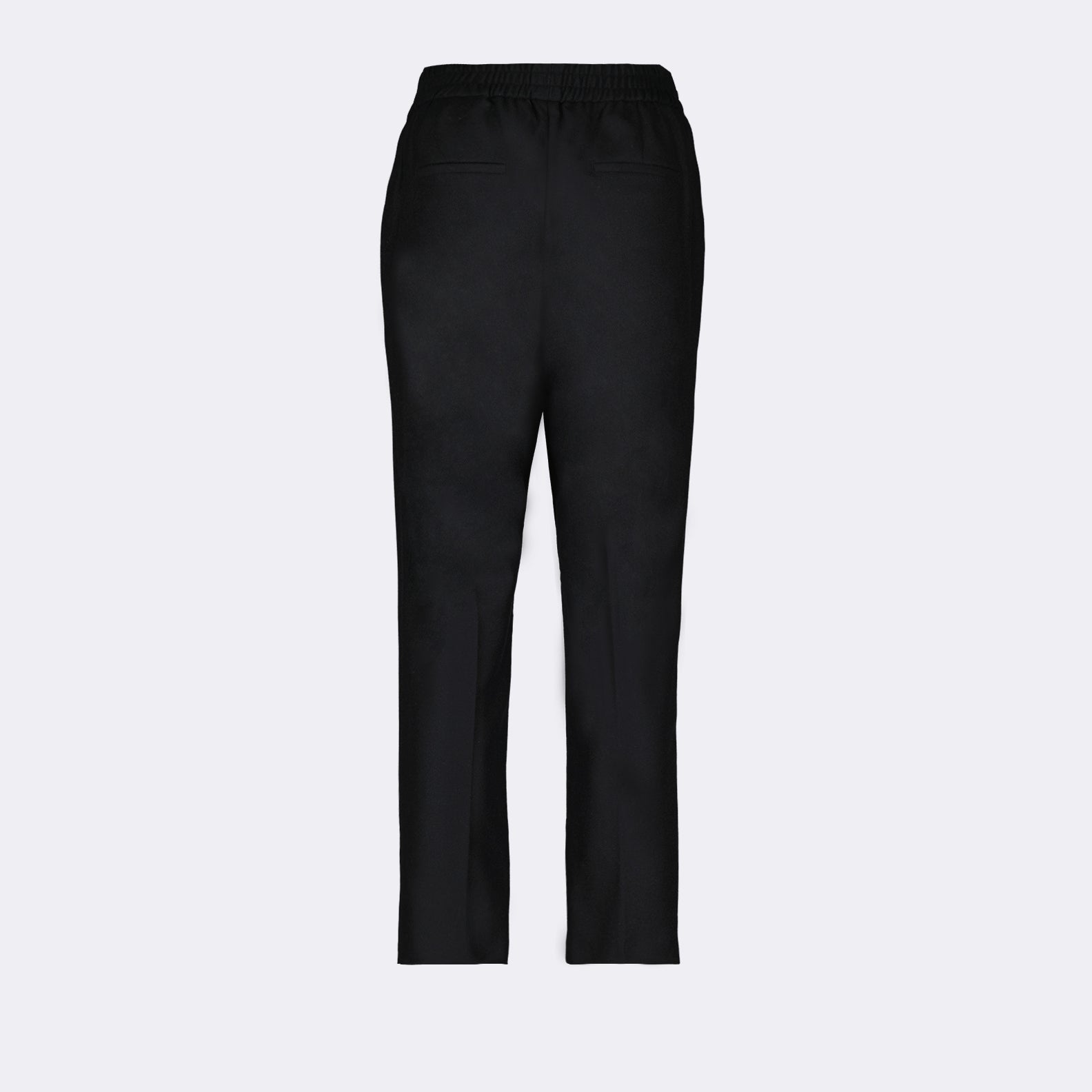 Moncler pants, straight nylon pants, luxury fashion, elegant pants, high-end clothing