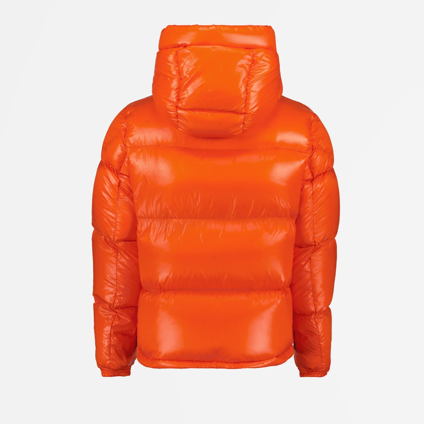 Montcler Down Jacket, Orange Down Jacket, Men's Luxury Jacket, High-end Winter Wear, Moncler Montbeliard