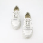 Fendi Match sneakers, luxury women's sneakers, white-grey sneakers, designer footwear, Fendi women's shoes