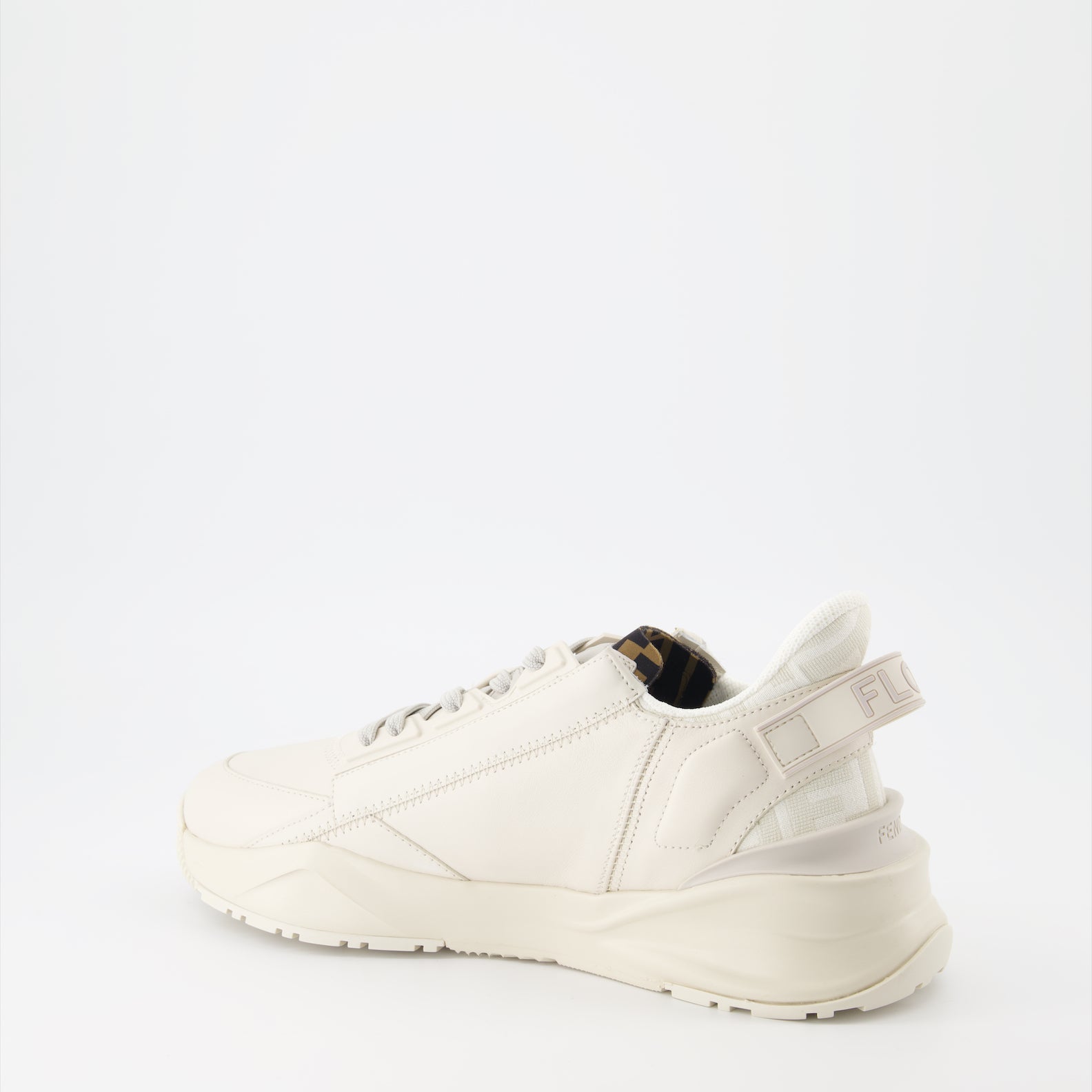 Fendi sneakers, luxury footwear, beige sneakers, stylish shoes, high-end fashion