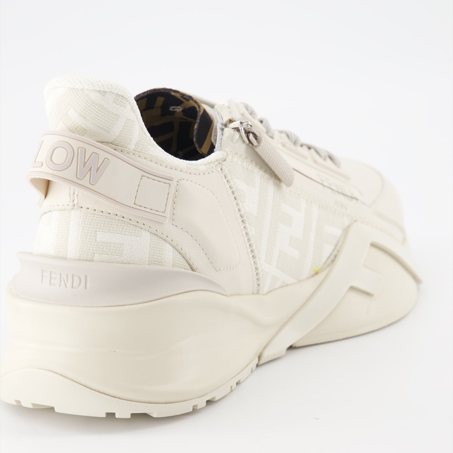 Fendi sneakers, luxury footwear, beige sneakers, stylish shoes, high-end fashion