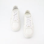Fendi sneakers, luxury men's footwear, white leather sneakers, designer shoes, Fendi Step