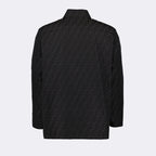 Fendi men's jacket, luxury menswear, canvas jacket, FF motif, designer clothing