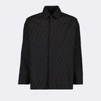 Fendi men's jacket, luxury menswear, canvas jacket, FF motif, designer clothing