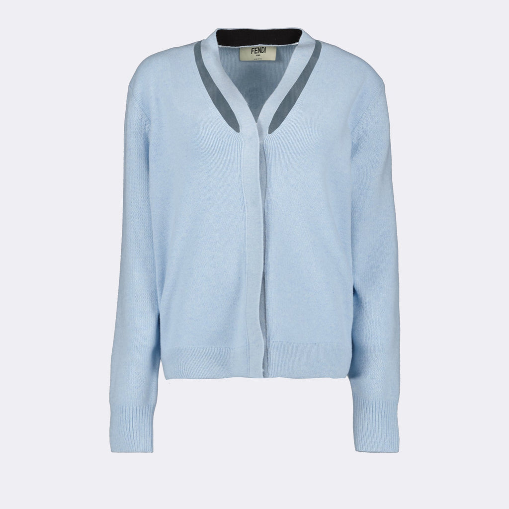 캐시미어 울 카디건