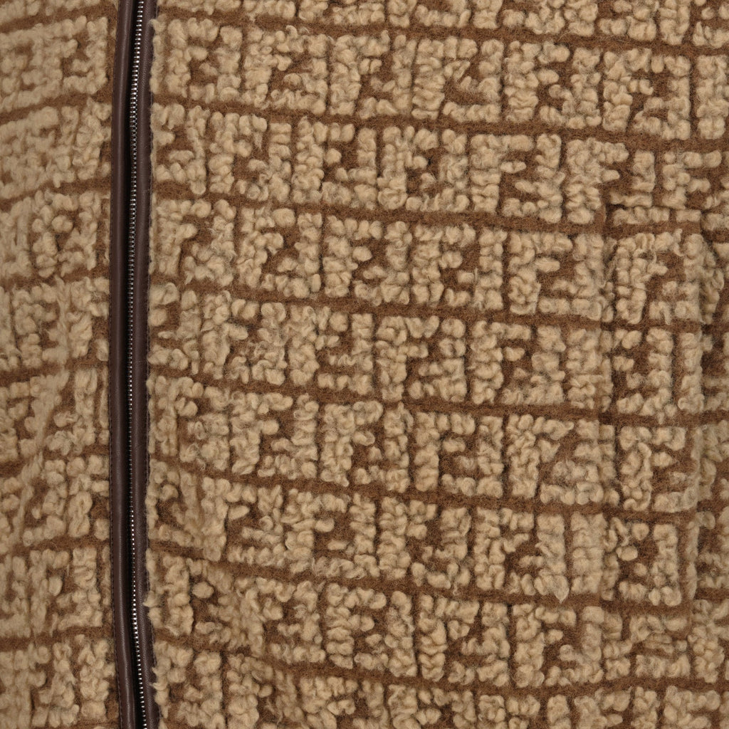 Fendi Sleeveless Teddy Jacket