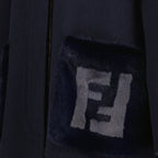 luxury coat, wool coat, Fendi coat, elegant outerwear, designer coat