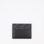 Fendi card holder, FF Squared card holder, luxury men's accessories, designer card holder, black card holder