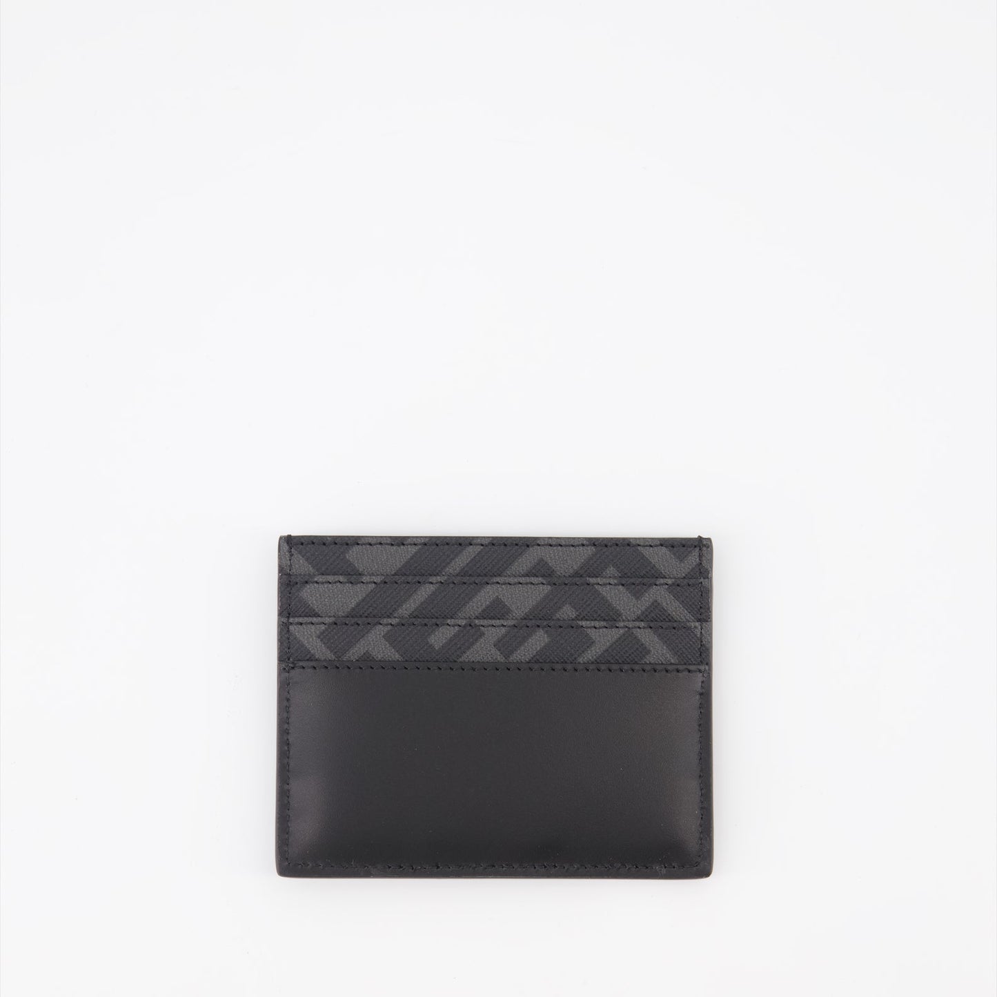 Fendi card holder, FF Squared card holder, luxury men's accessories, designer card holder, black card holder