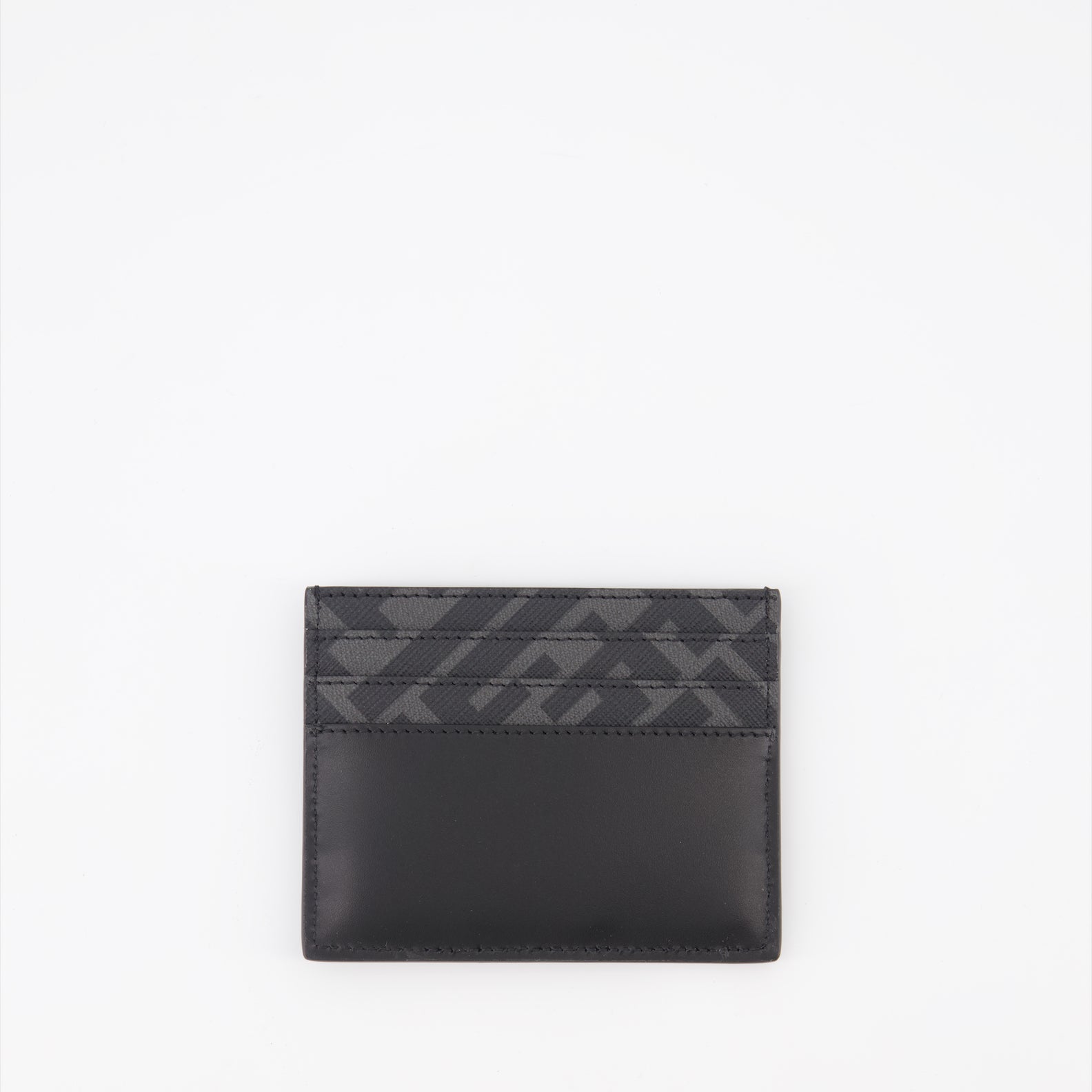 Fendi card holder, FF Squared card holder, luxury men's accessories, designer card holder, black card holder