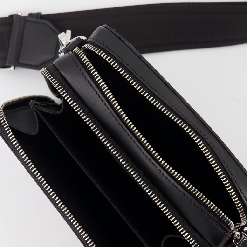 Crossbody bag, Organizer bag, Noir bag, Elegant accessory, Modern design