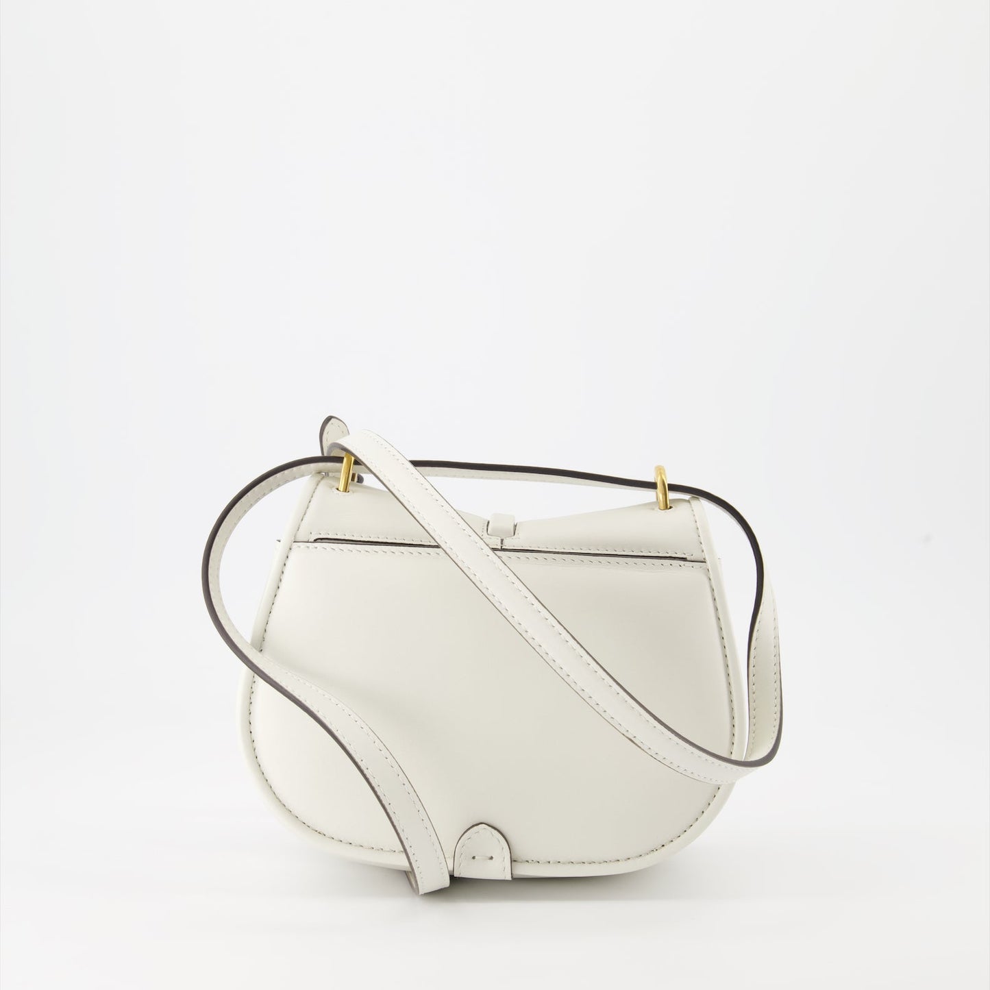 Fendi mini bag, white leather shoulder bag, luxury handbag, designer accessory, high-end fashion