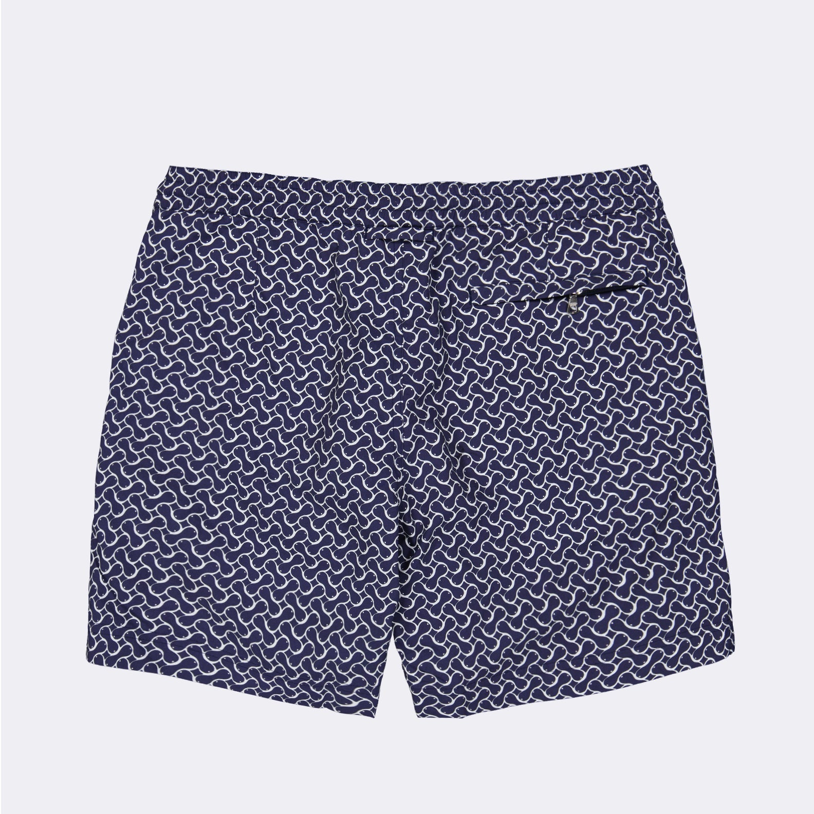 luxury swimwear, Orlebar Brown, blue swim trunks, elegant swimwear, high-end swimwear