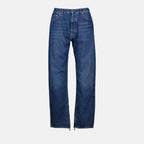 Imagen de Jeans Rectos Azules Skate de Off-White para Hombres - Temporada Otoño-Invierno 2023 - Vista Frontal