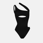 luxury swimwear, Meteor swimsuit, off-white swimsuit, one-piece swimwear, elegant beachwear