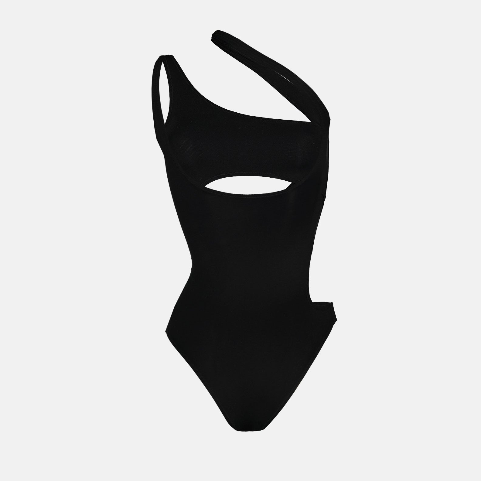 luxury swimwear, Meteor swimsuit, off-white swimsuit, one-piece swimwear, elegant beachwear