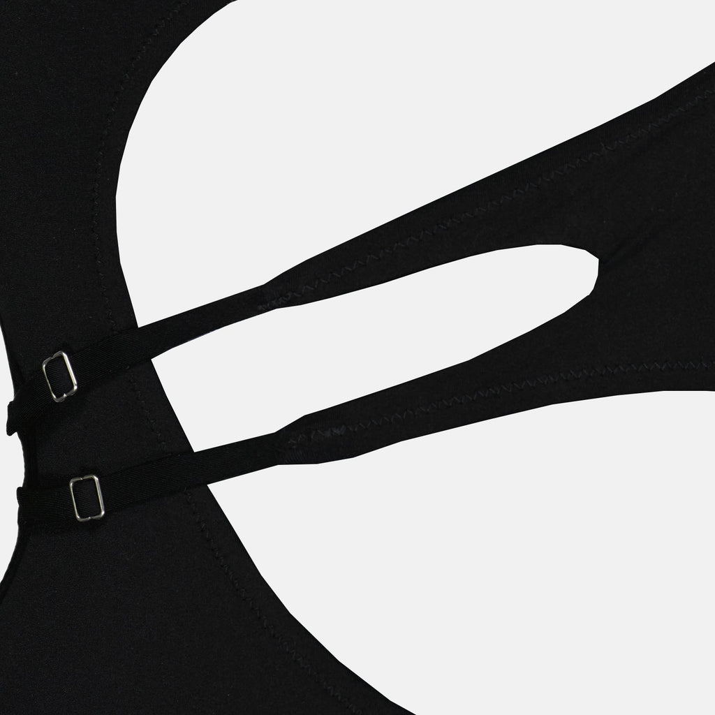 luxury swimwear, Meteor swimsuit, off-white swimsuit, one-piece swimwear, elegant beachwear