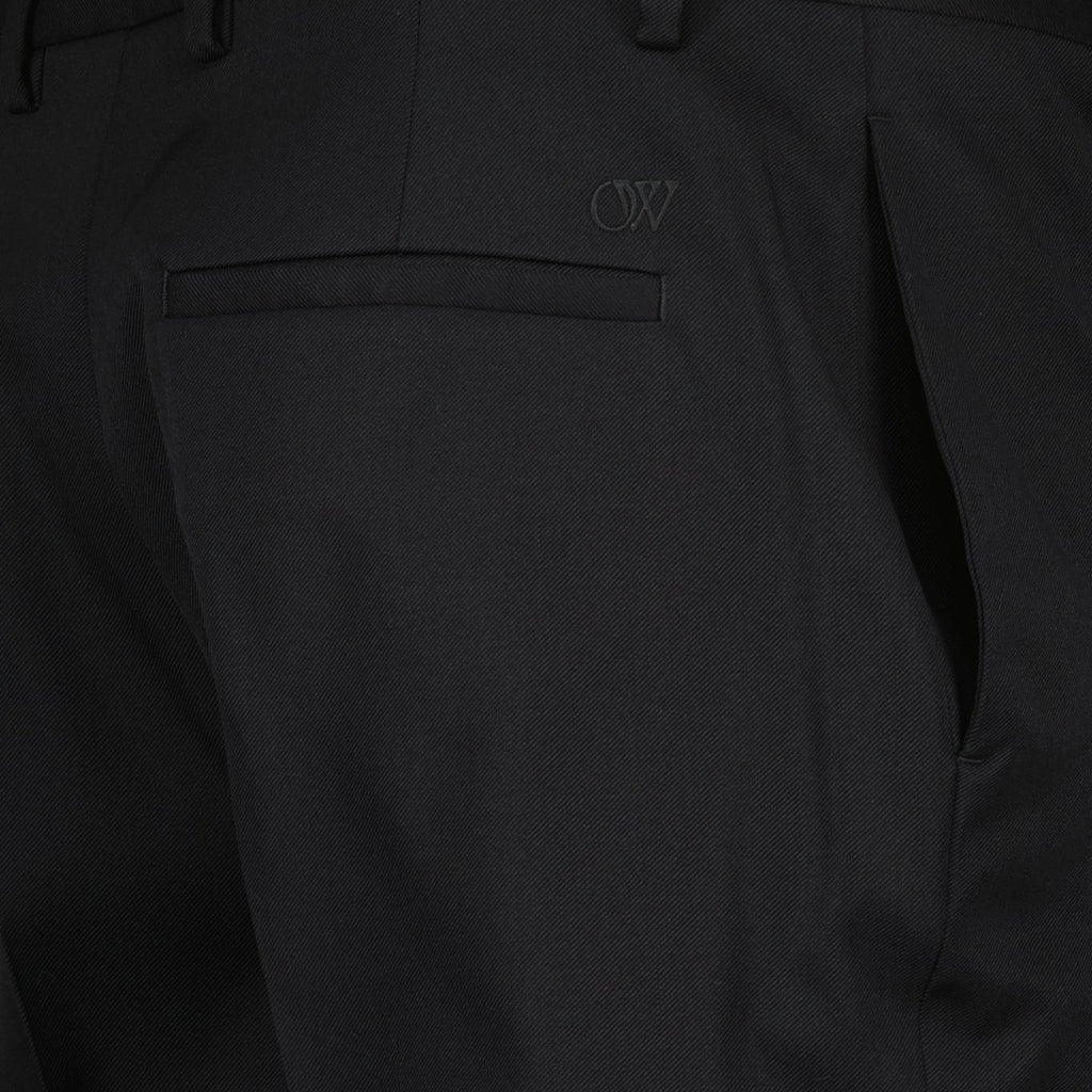 Off-Whiteのウールストレートパンツの画像 - メンズ - 2023年秋冬シーズン - 詳細ビュー5