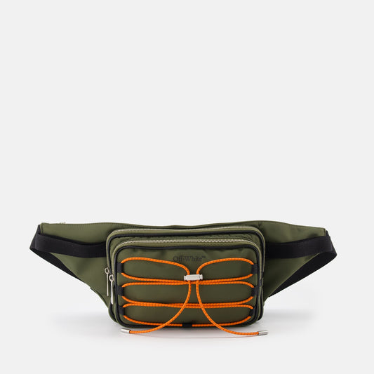 Off-White, Nylon Waist Bag, Luxury Accessories, Men's Fashion, High-End Streetwear