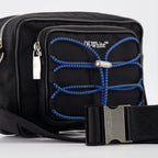 Off-White, Black Nylon Bag, Camera Bag, Luxury Accessories, Modern Sophistication