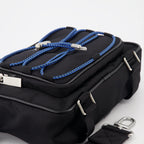 Off-White, Black Nylon Bag, Camera Bag, Luxury Accessories, Modern Sophistication