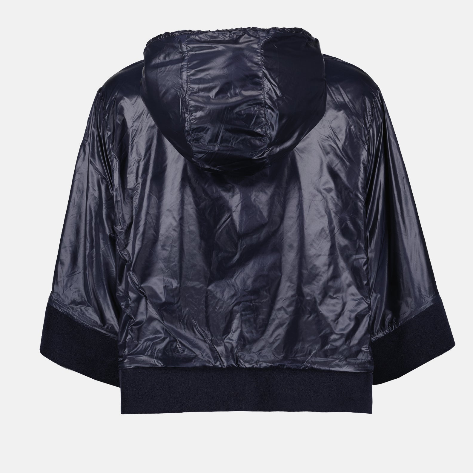 Moncler, reversible jacket, women's luxury fashion, blue zip-up jacket, high-end ready-to-wear