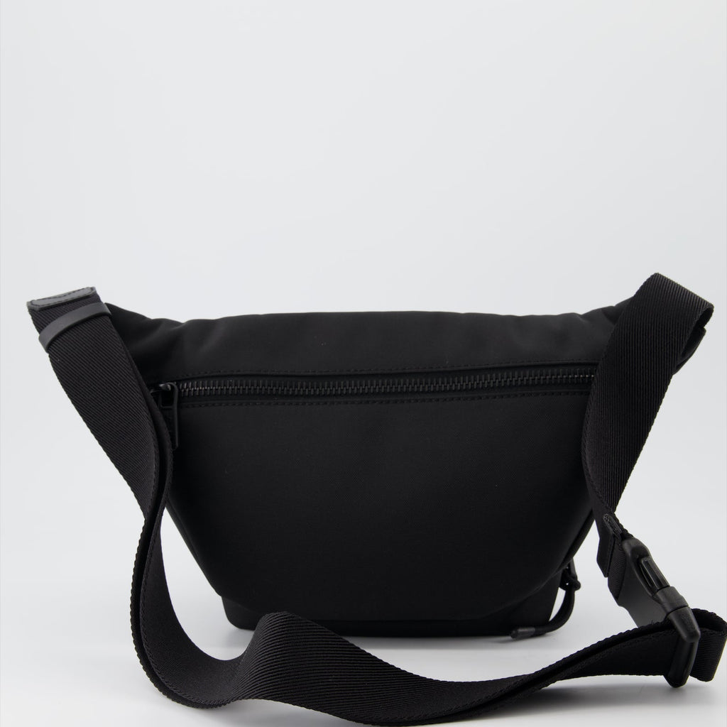 Moncler, Durance Bum Bag, luxury men's accessories, black bum bag, men's functional bag