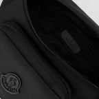 Moncler, Durance Bum Bag, luxury men's accessories, black bum bag, men's functional bag