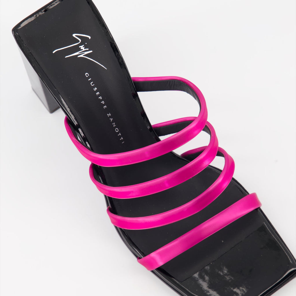 Shangay mules, Giuseppe Zanotti, luxury shoes, high-end mules, fashion accessories