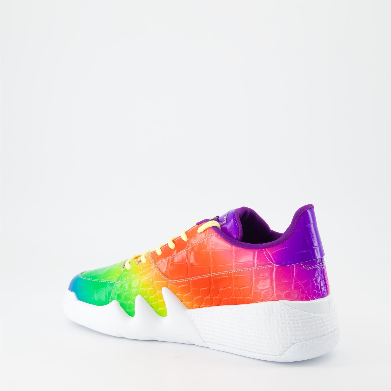 Giuseppe Zanotti, Talon Sneakers, Multicolor sneakers, luxury men's footwear, designer sneakers