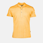 Polo Sebastian, Orlebar Brown, luxury men's polo, orange polo, men's designer clothing