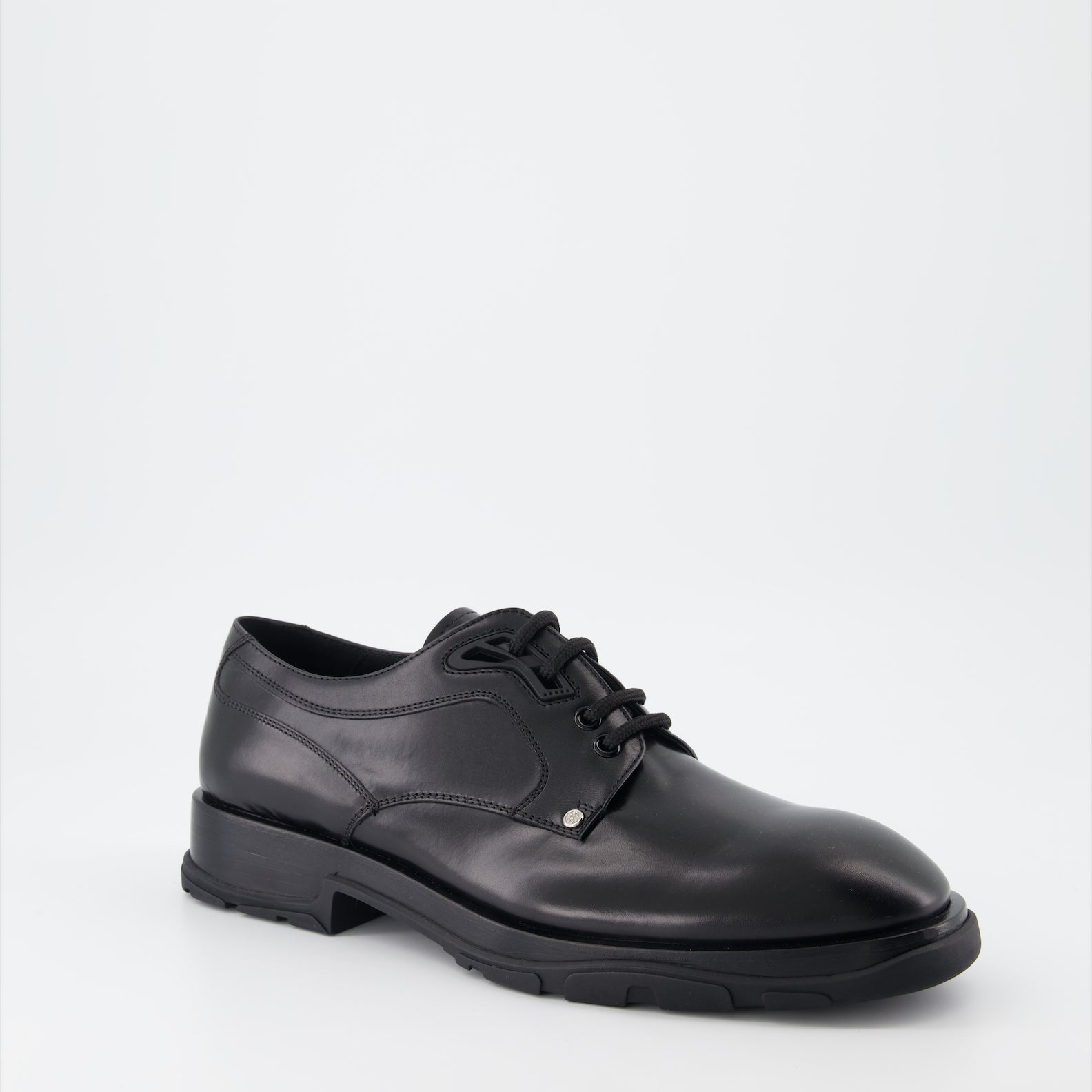 Alexander McQueen, leather derbies, luxury men's shoes, designer footwear, high-end fashion