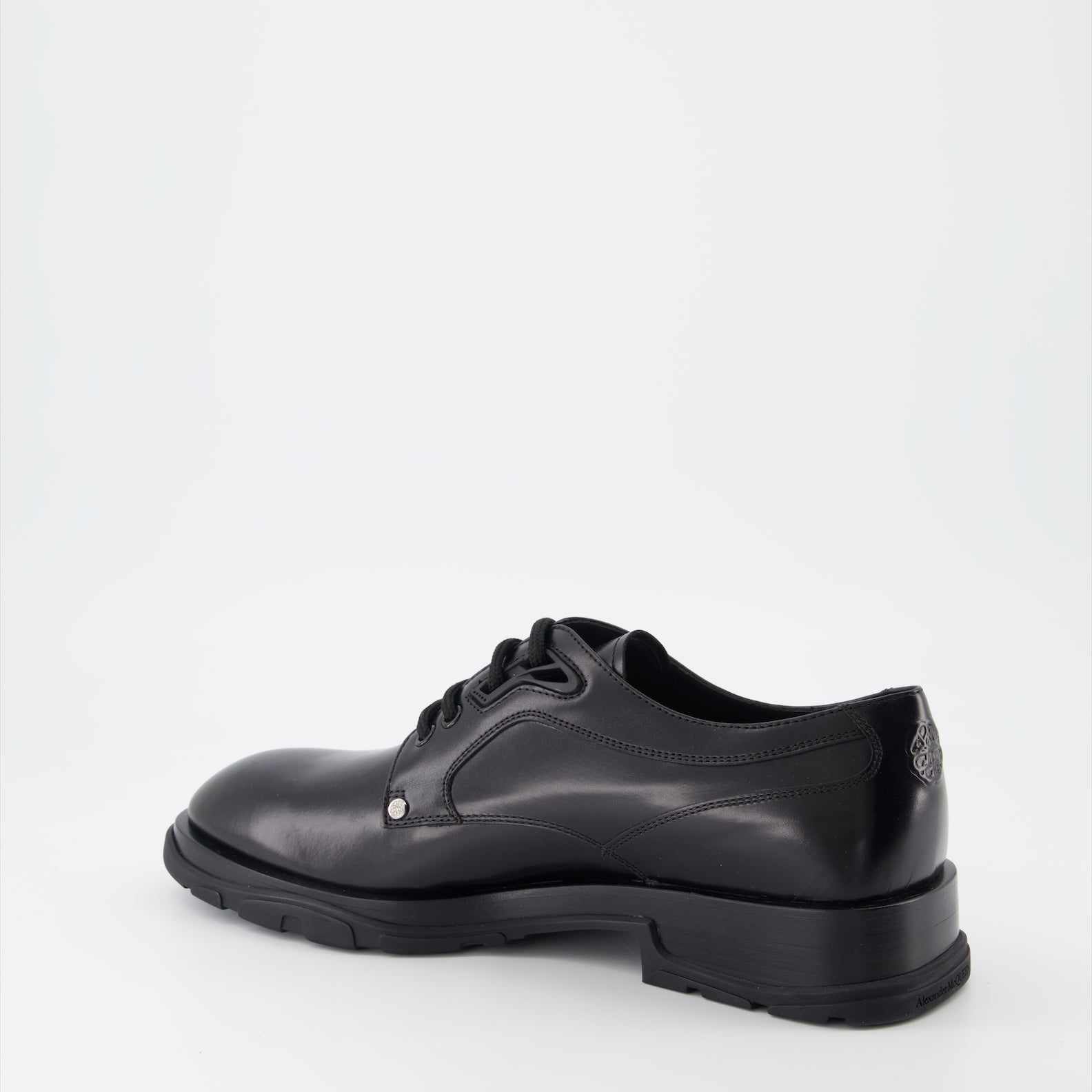 Alexander McQueen, leather derbies, luxury men's shoes, designer footwear, high-end fashion