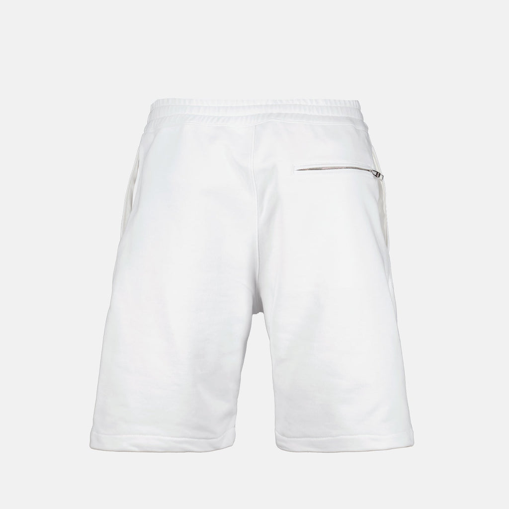 Alexander McQueen shorts, men's luxury shorts, graffiti design shorts, designer men's wear, high-end cotton shorts