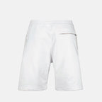 Alexander McQueen shorts, men's luxury shorts, graffiti design shorts, designer men's wear, high-end cotton shorts