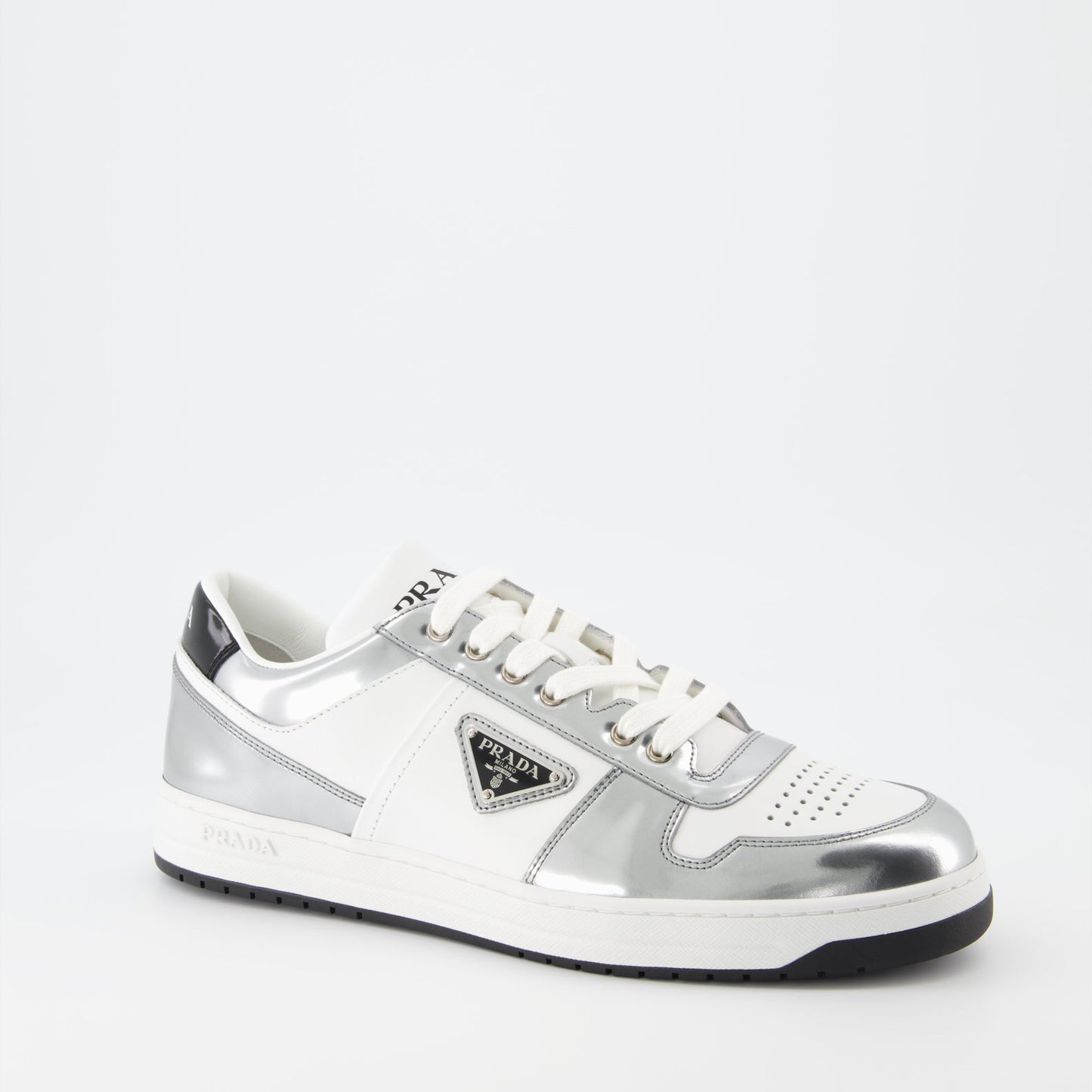 luxury sneakers, Prada women's shoes, Downtown Sneakers, high-end fashion, women's designer footwear