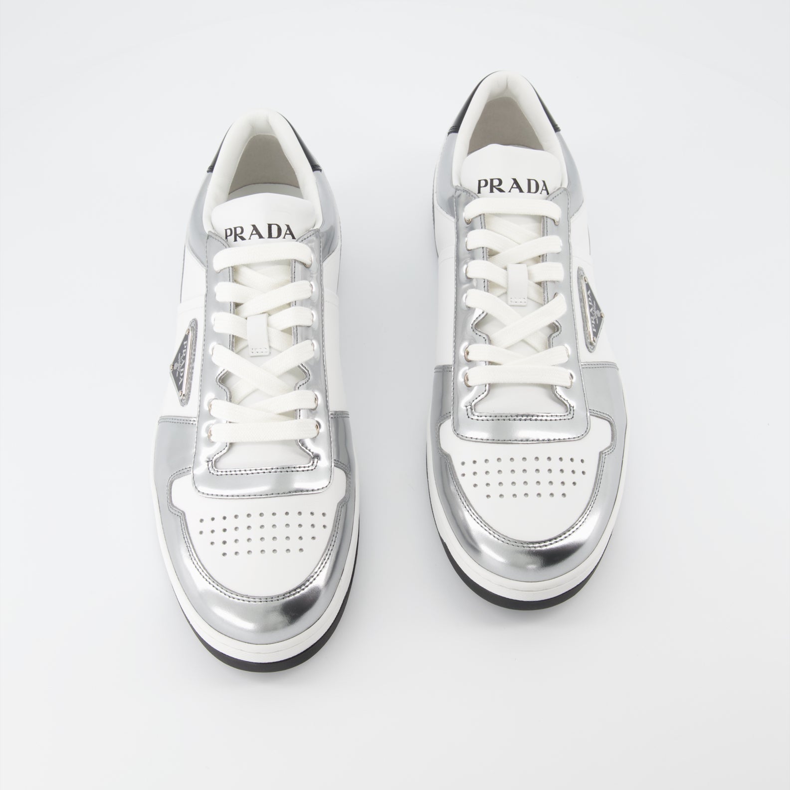 luxury sneakers, Prada women's shoes, Downtown Sneakers, high-end fashion, women's designer footwear