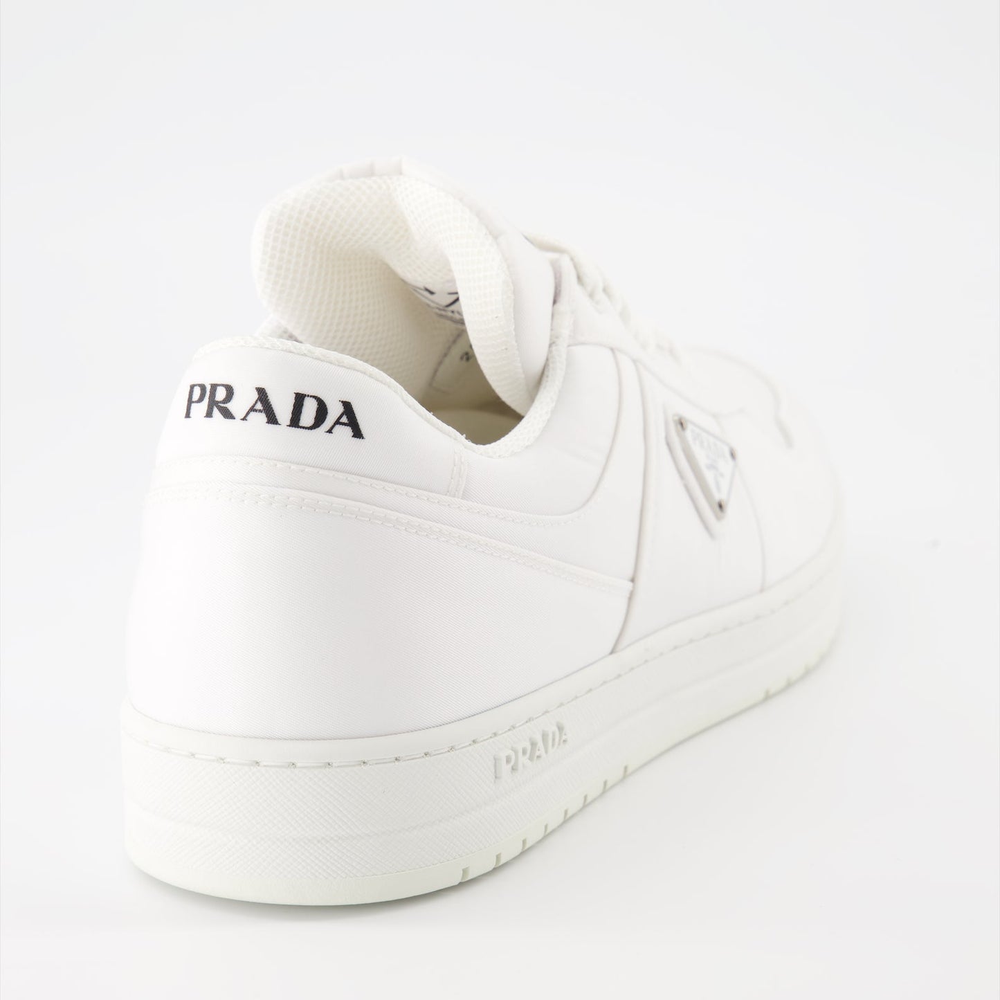 Prada sneakers, Re-Nylon, sustainable fashion, luxury sneakers, white sneakers