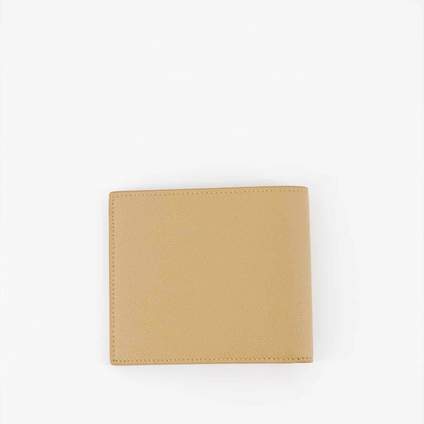 Saint Laurent wallet, beige flap wallet, men's luxury wallet, designer wallet, elegant wallet