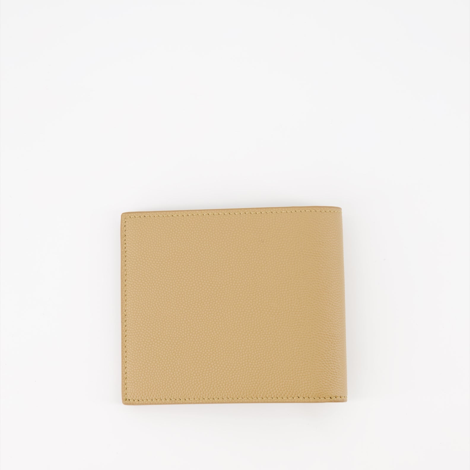 Saint Laurent wallet, beige flap wallet, men's luxury wallet, designer wallet, elegant wallet