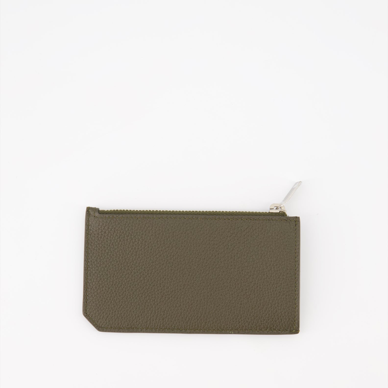 Saint Laurent, YSL Wallet, Khaki Green Wallet, Men's Luxury Wallet, Designer Wallet