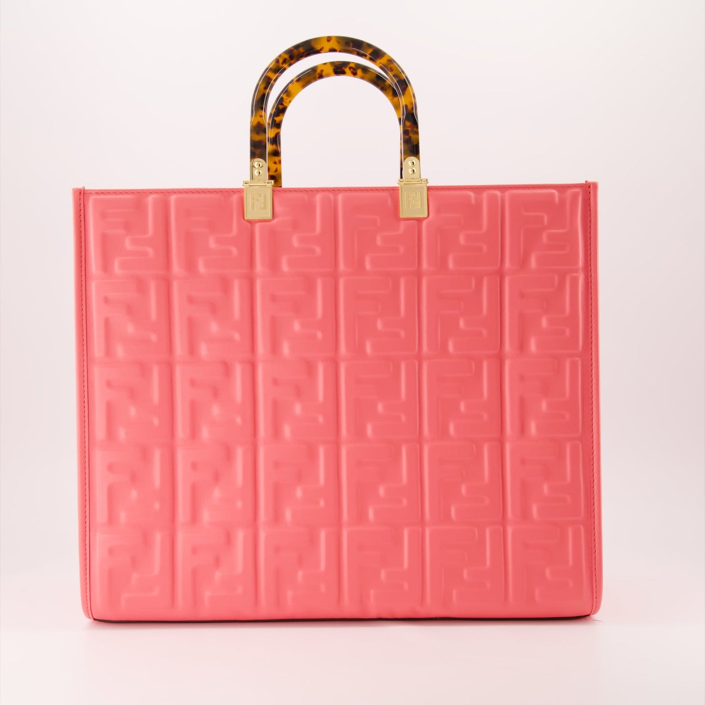 Fendi tote bag, medium pink bag, luxury women's accessories, Sunshine Tote, designer handbag