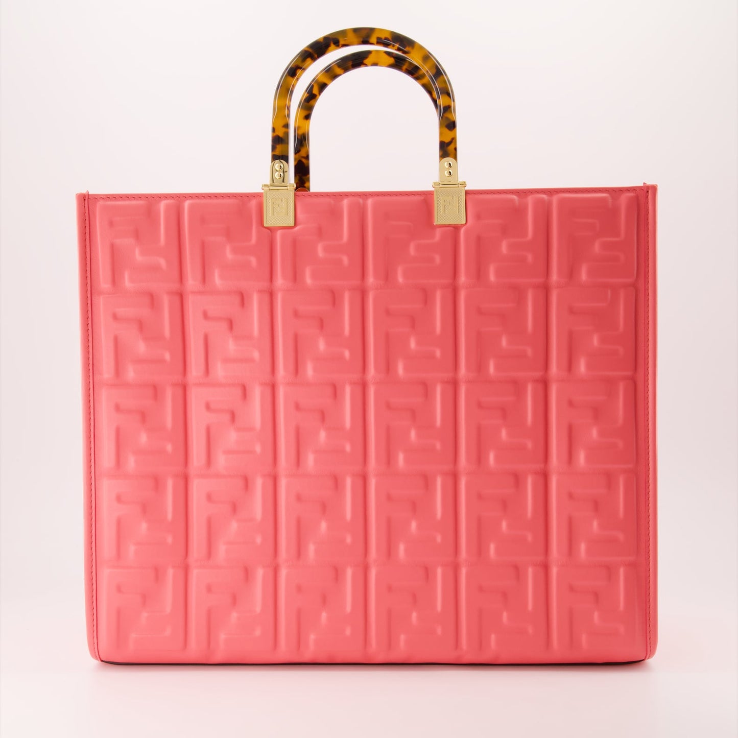 Fendi tote bag, medium pink bag, luxury women's accessories, Sunshine Tote, designer handbag