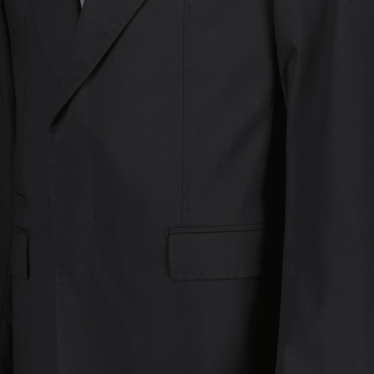 luxury blazer, black wool blazer, Dolce & Gabbana blazer, elegant men's blazer, high-end fashion