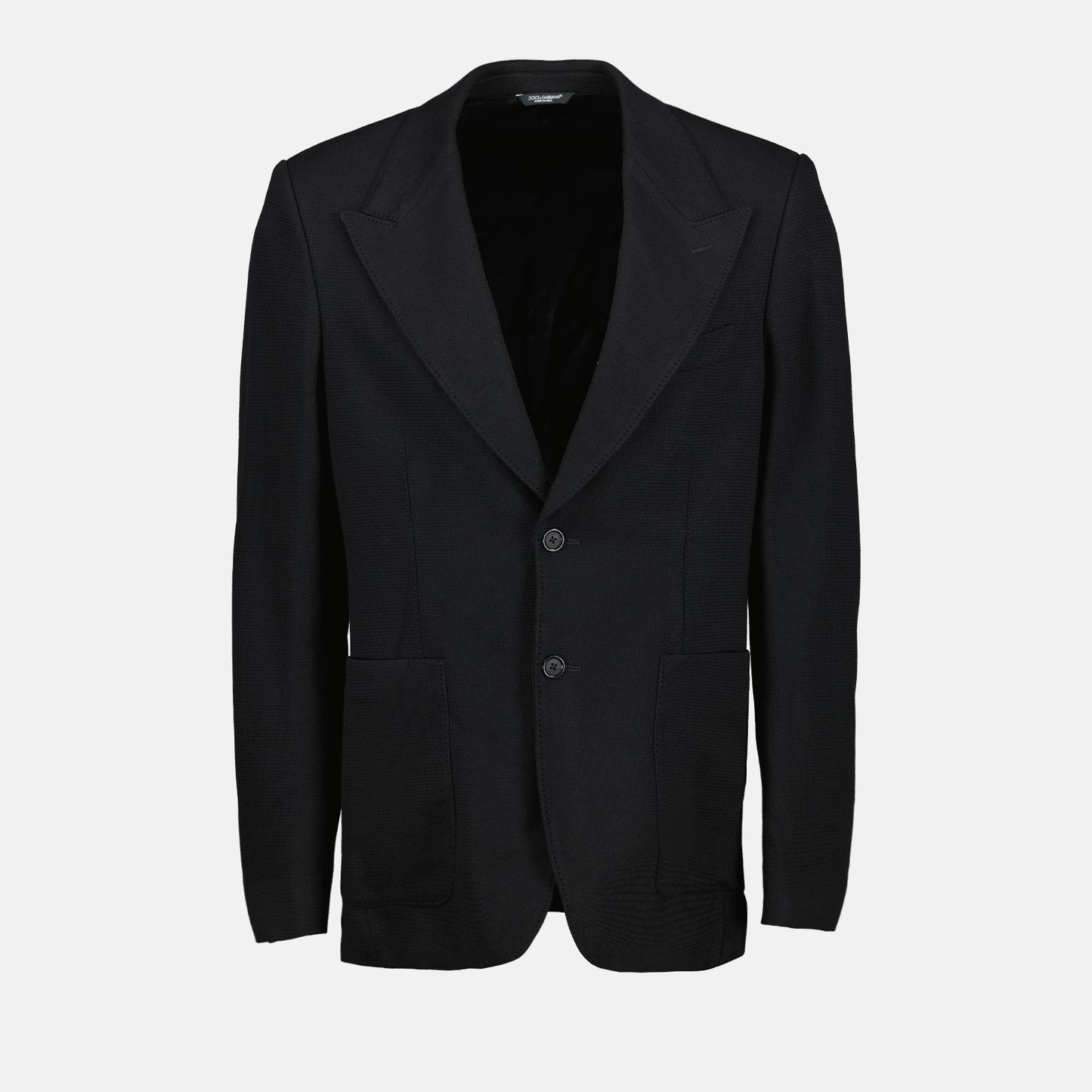 black blazer, tailored blazer, luxury fashion, Dolce & Gabbana blazer, formal attire