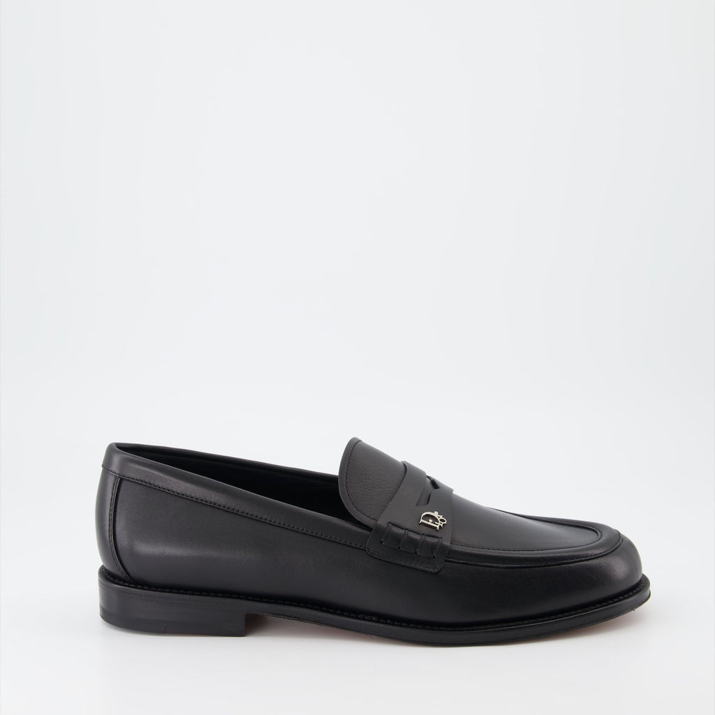 Dior, Granville Leather Moccasins, luxury men's footwear, elegant moccasins, premium leather shoes